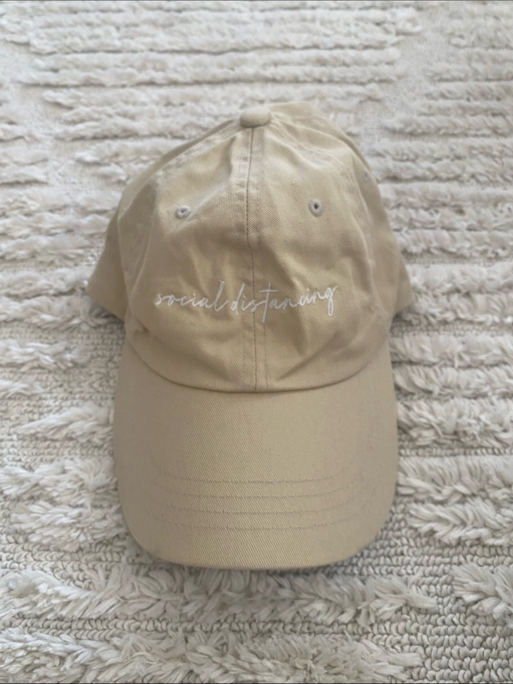 Social Distancing Baseball Cap